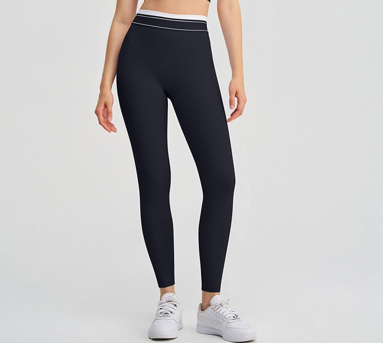 Active Contrast Two-Piece Set - Lavender Blue