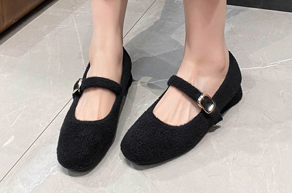 Atelier Mary Janes - Midnight Black