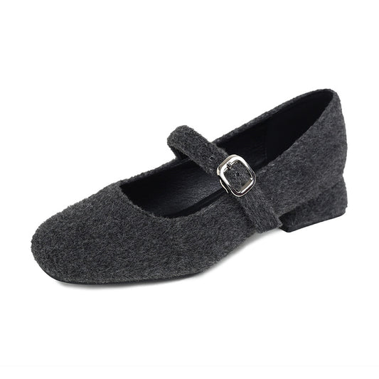Atelier Mary Janes - Ashen Grey