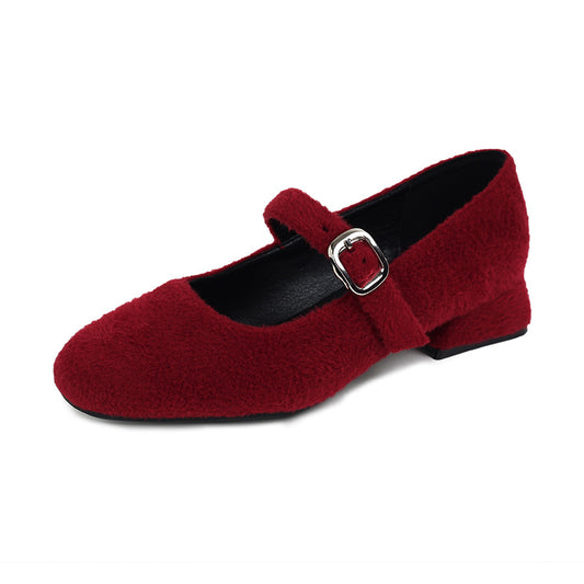 Atelier Mary Janes - Rose Red