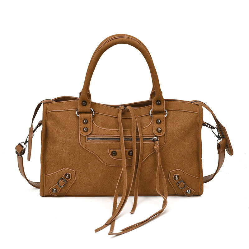 Berlin Rebel Suede Tote