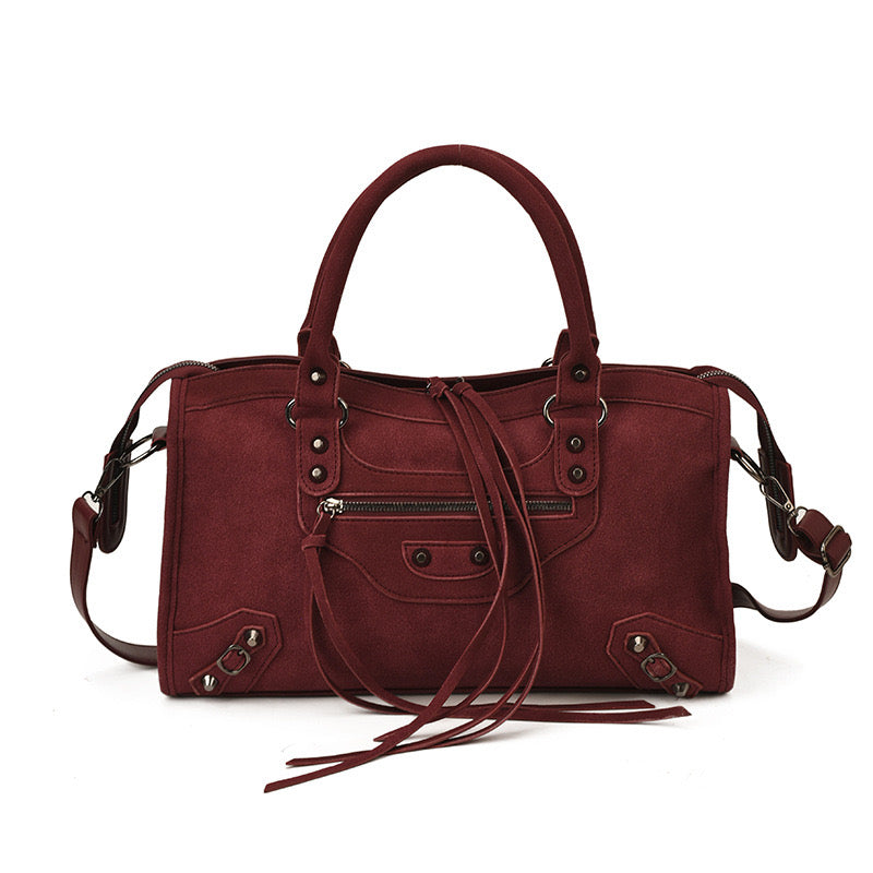 Berlin Rebel Suede Tote