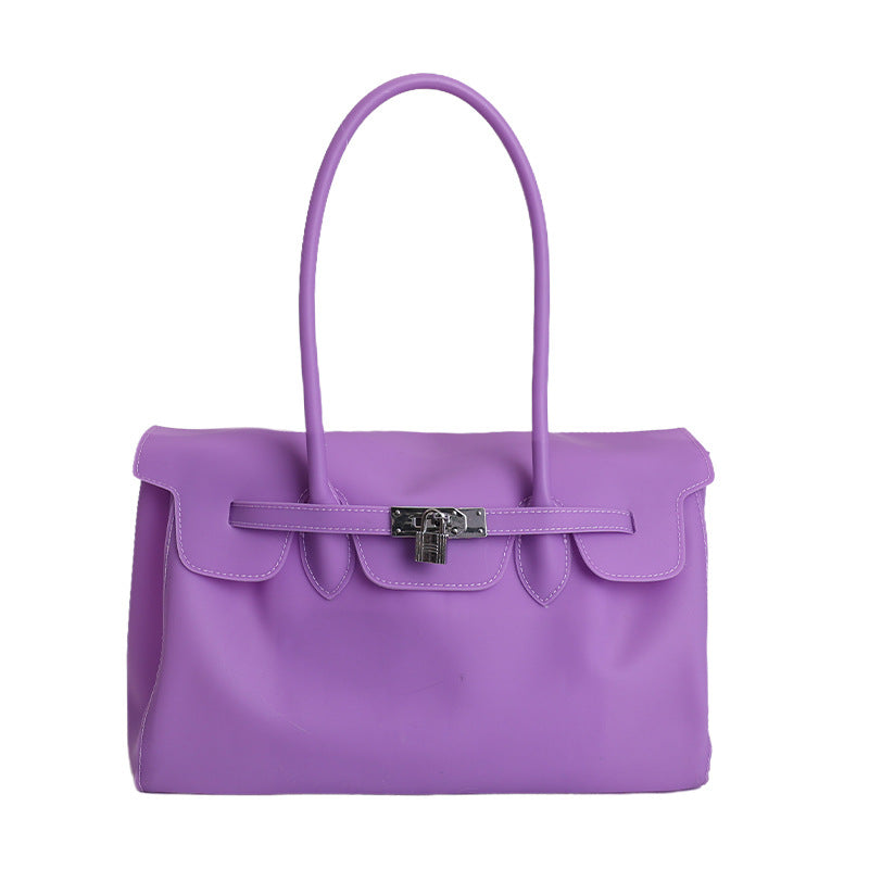 Capri Jelly Tote - Cherry Blossom Pink