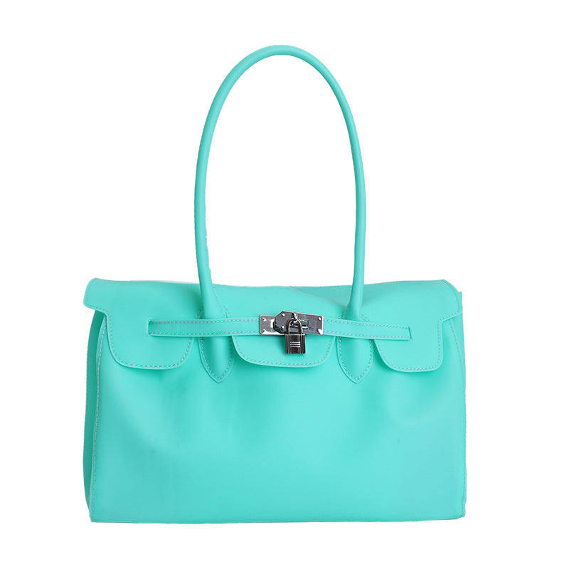 Capri Jelly Tote - Cherry Blossom Pink