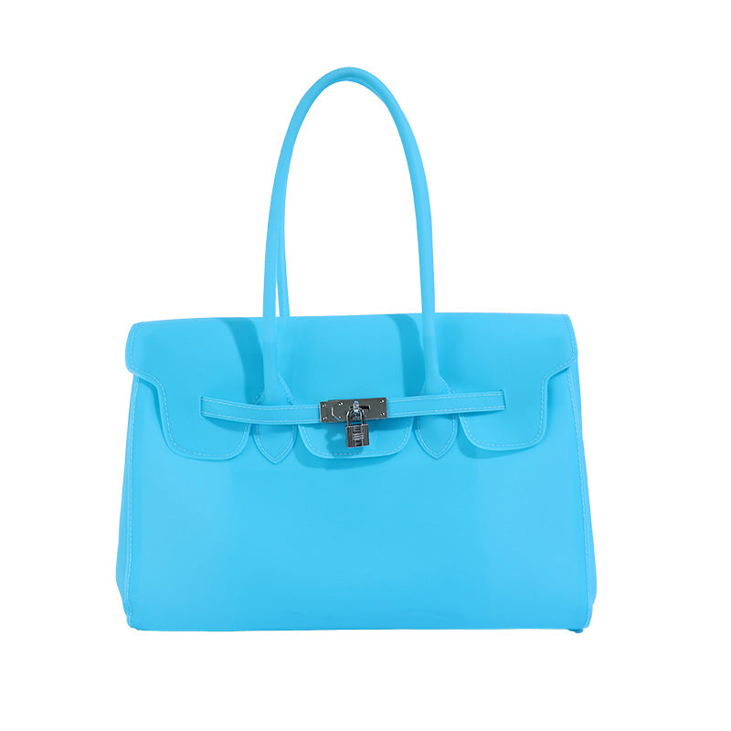 Capri Jelly Tote - Cherry Blossom Pink