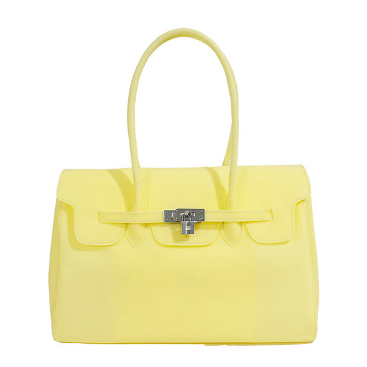 Capri Jelly Tote - Lemon Sorbet