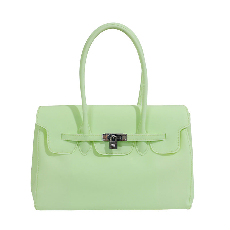 Capri Jelly Tote - Cherry Blossom Pink