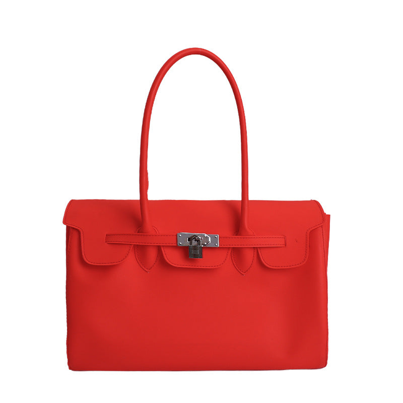 Capri Jelly Tote - Cherry Blossom Pink