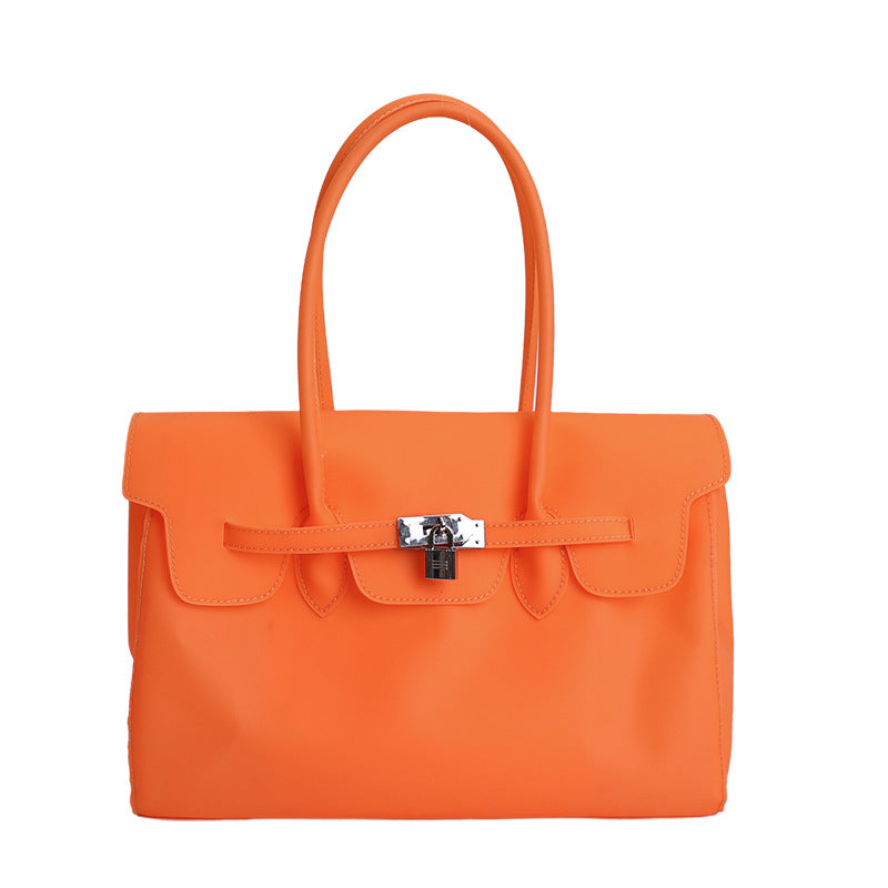 Capri Jelly Tote - Cherry Blossom Pink
