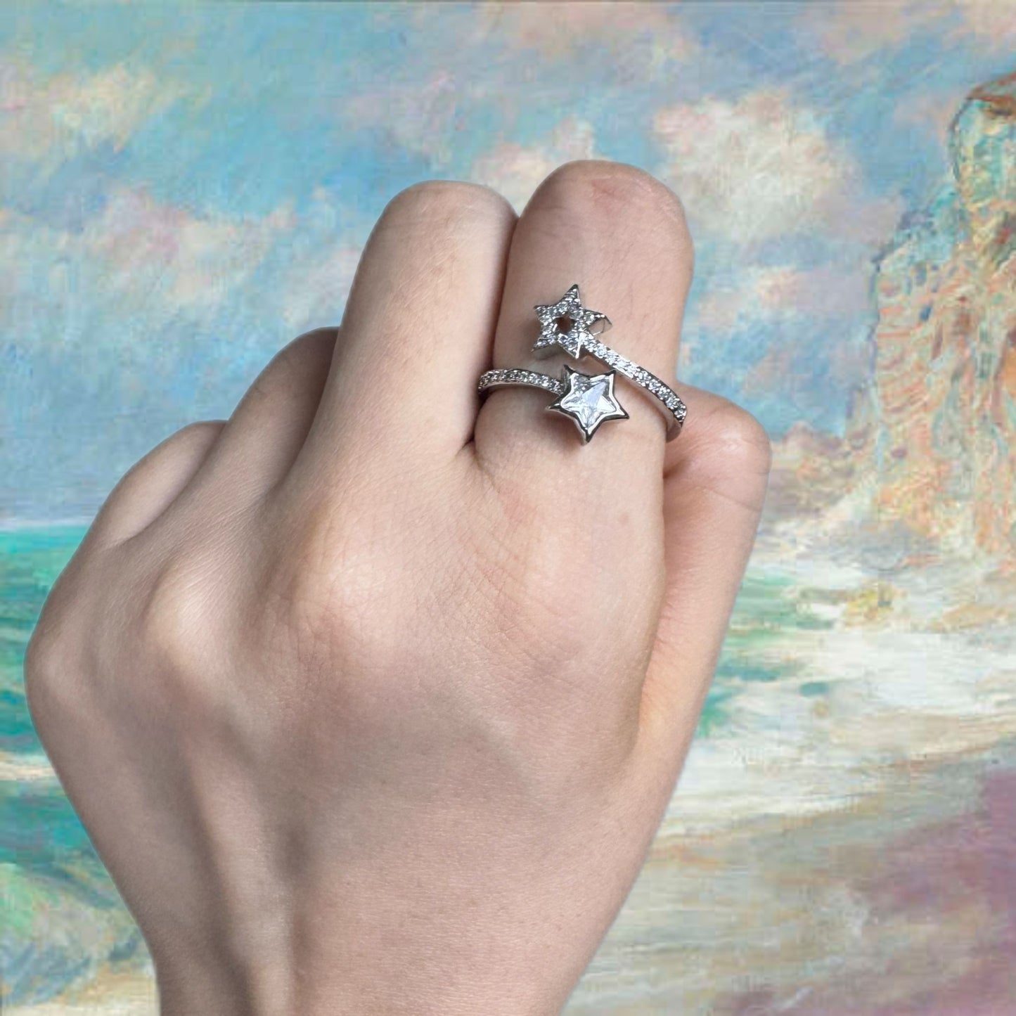 Celestial Twin Ring