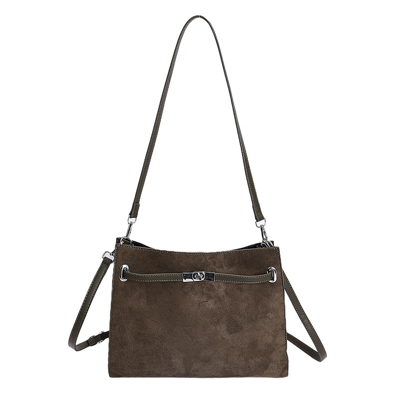 Champs-Élysées Suede Tote