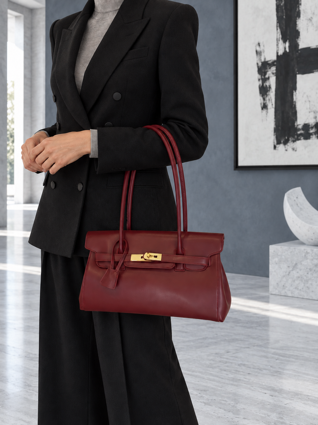 City Edit Shoulder Bag - Espresso Brown