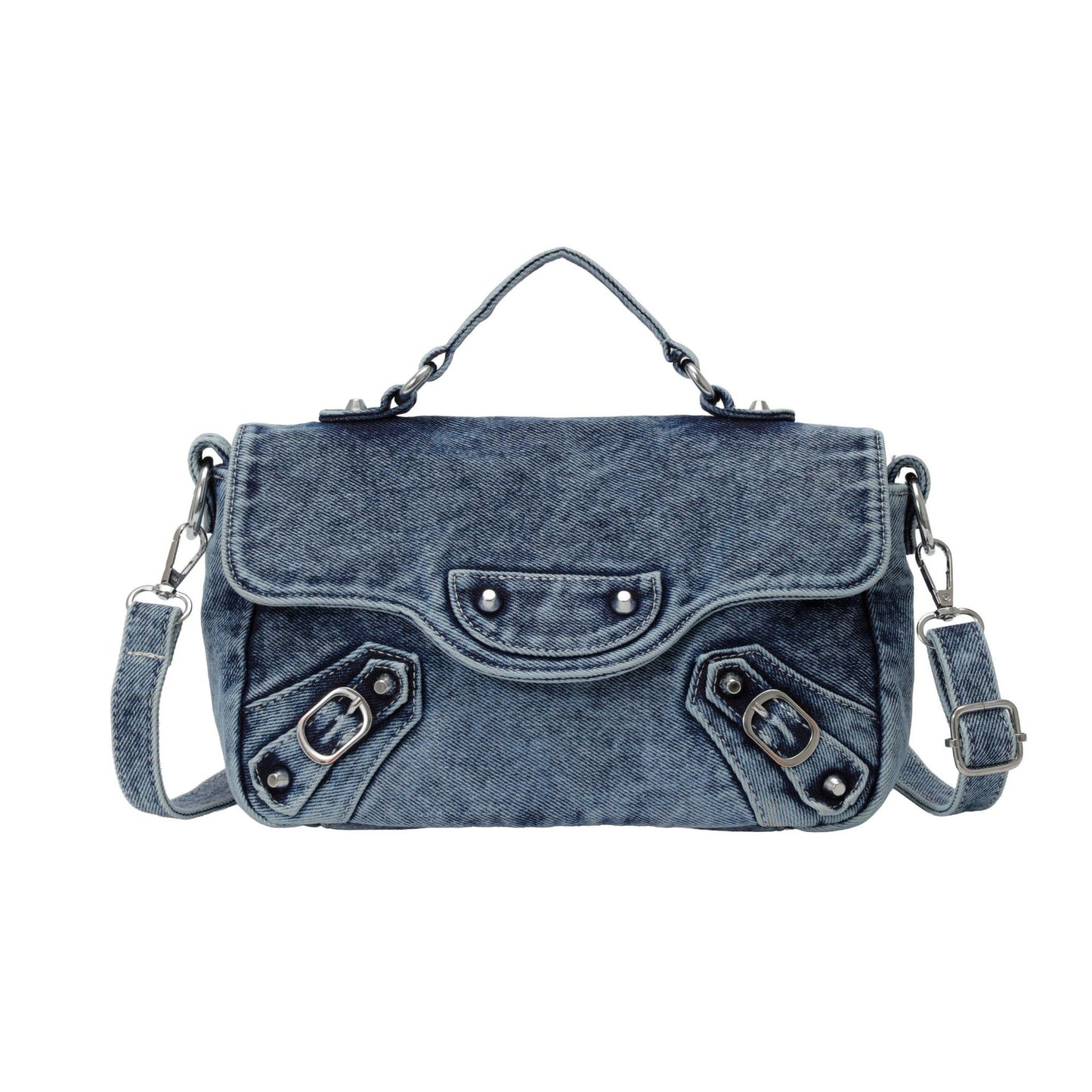 Denim City Messenger - Midnight Black