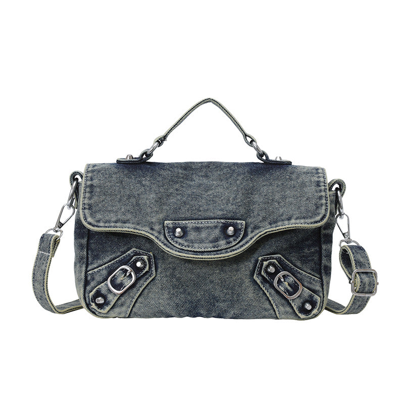 Denim City Messenger - Midnight Black