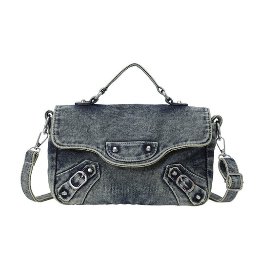 Denim City Messenger - Vintage Blue