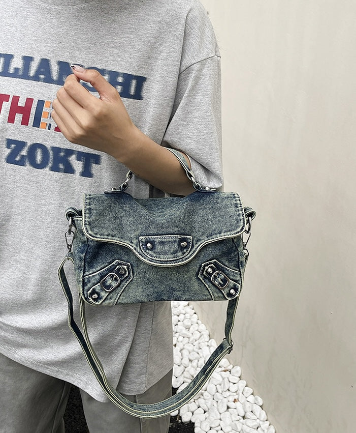 Denim City Messenger - Midnight Black