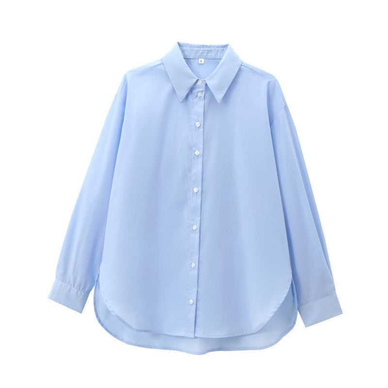 Essential Cotton Shirt - Blanc White