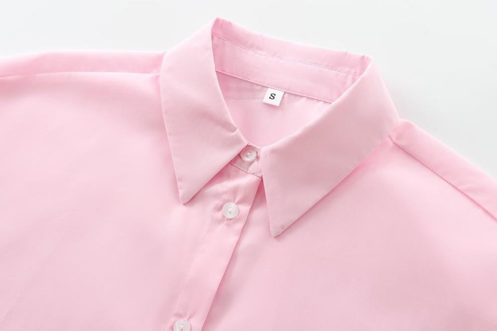 Essential Cotton Shirt - Blanc White