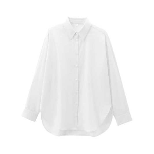 Essential Cotton Shirt - Blanc White