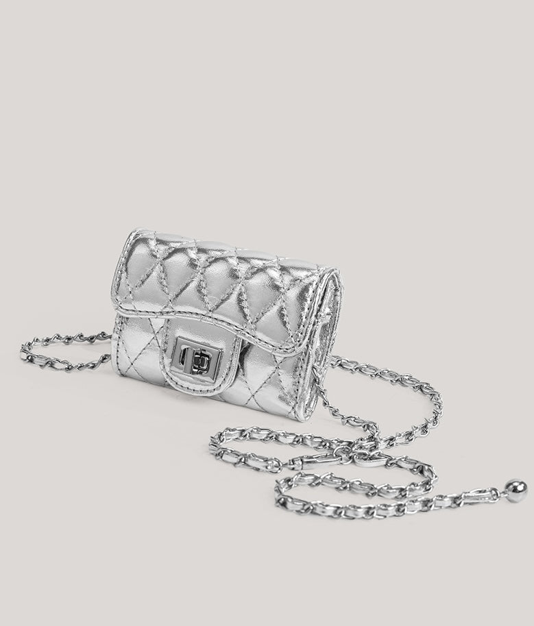 Glam Mini Chain Case - Majestic Gold