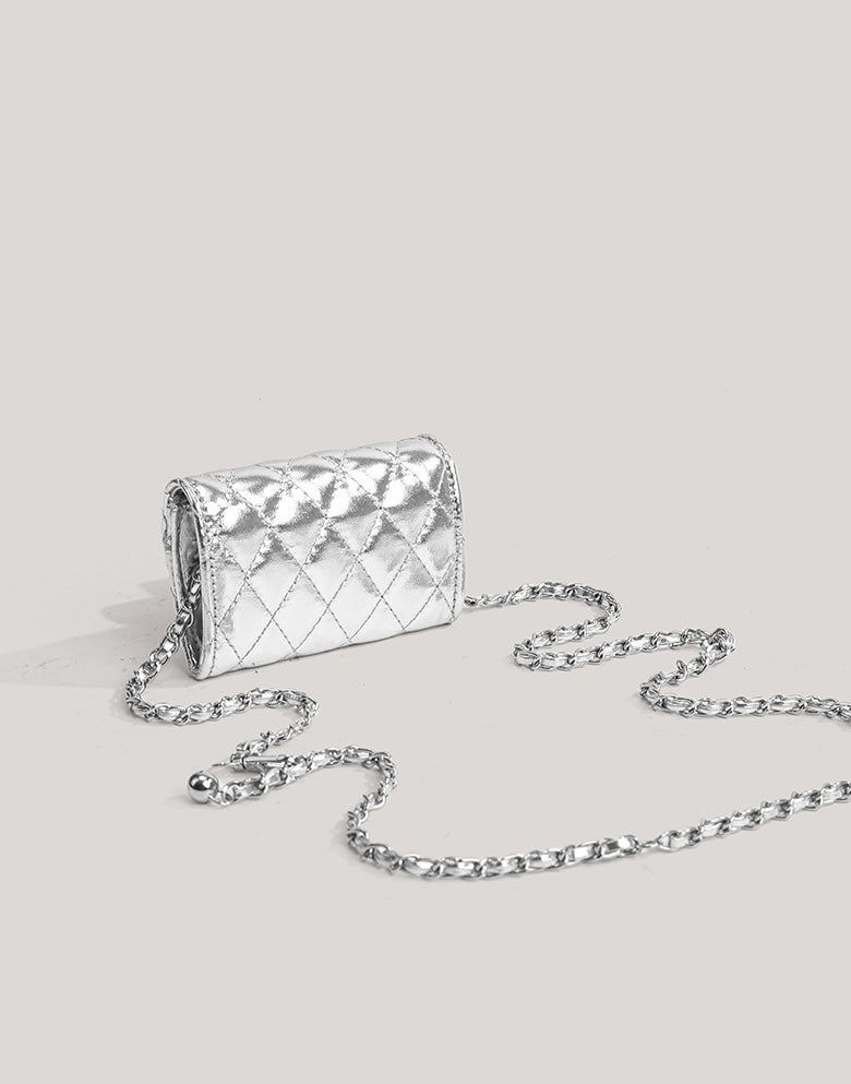Glam Mini Chain Case - Majestic Gold