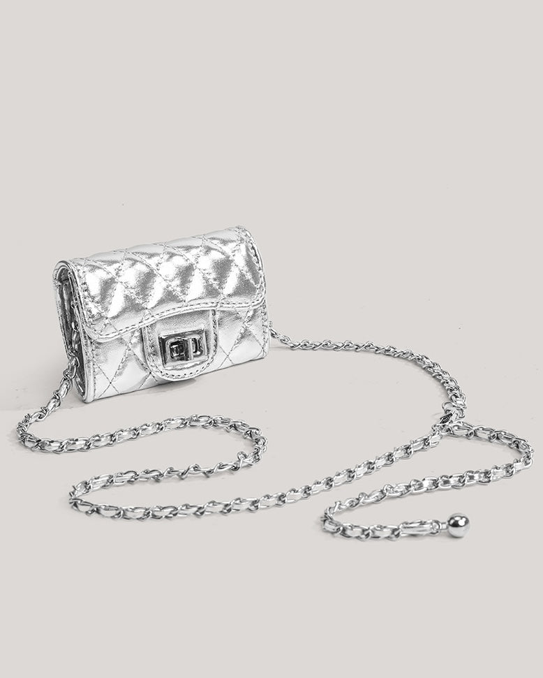 Glam Mini Chain Case - Majestic Gold
