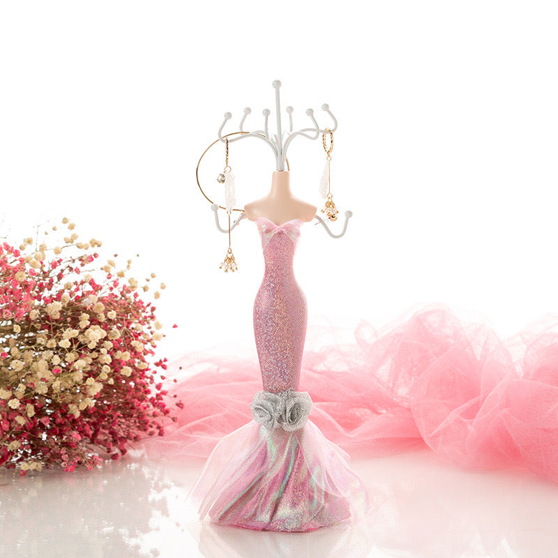 Glitter Gown Accessories Holder - Petite Mannequin