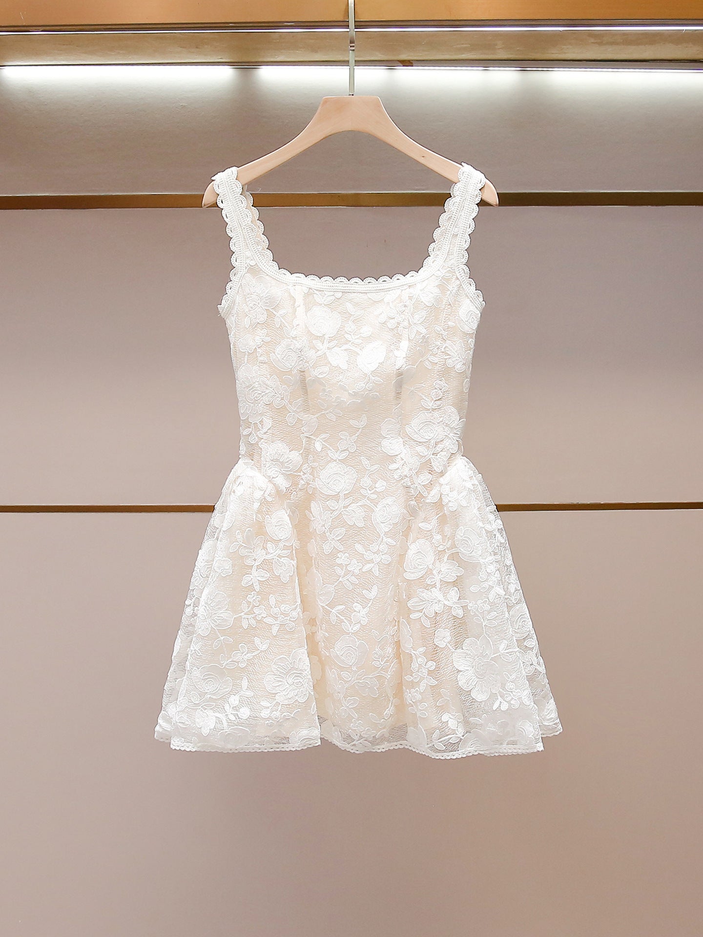 Grace Lace A-Line Dress