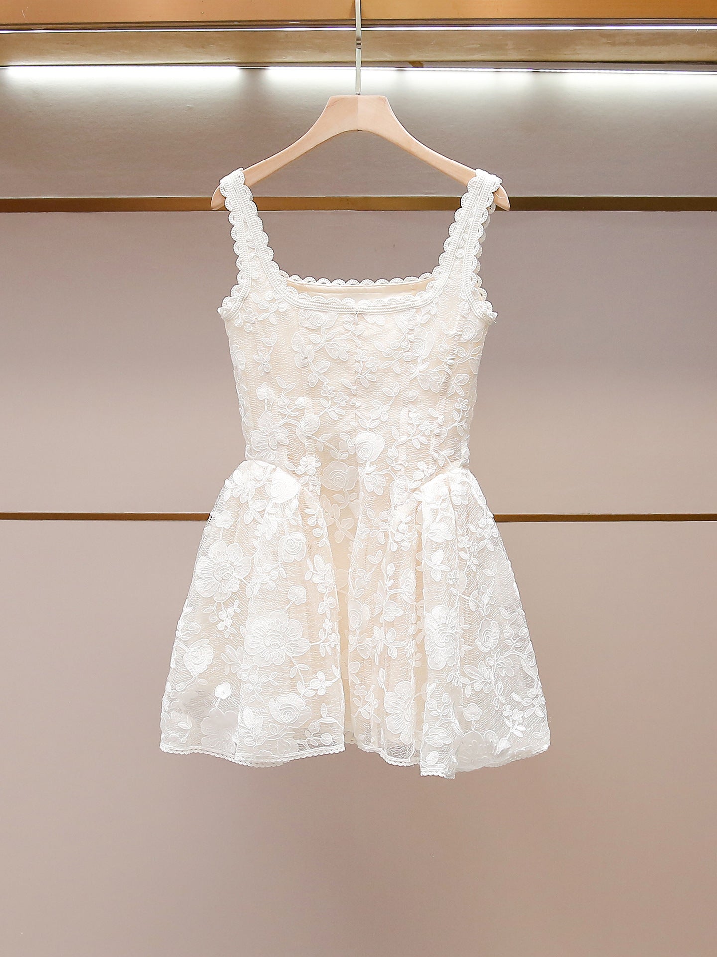 Grace Lace A-Line Dress