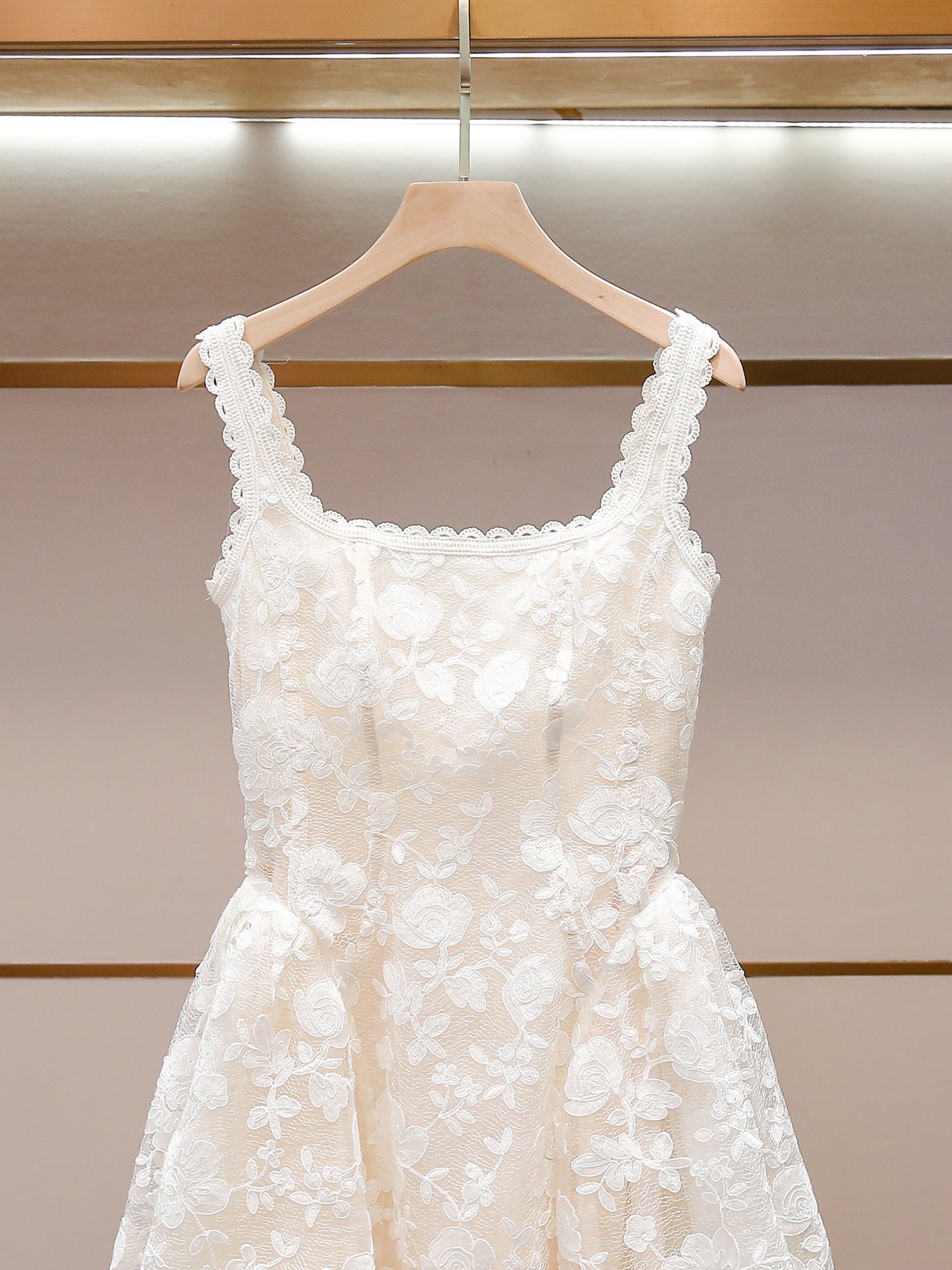 Grace Lace A-Line Dress