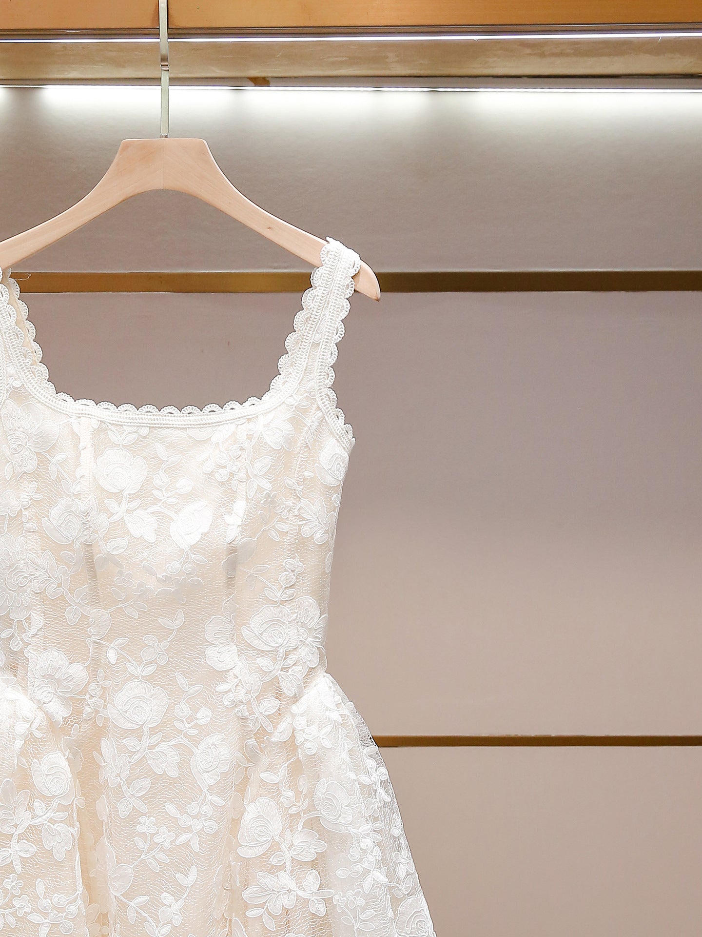 Grace Lace A-Line Dress