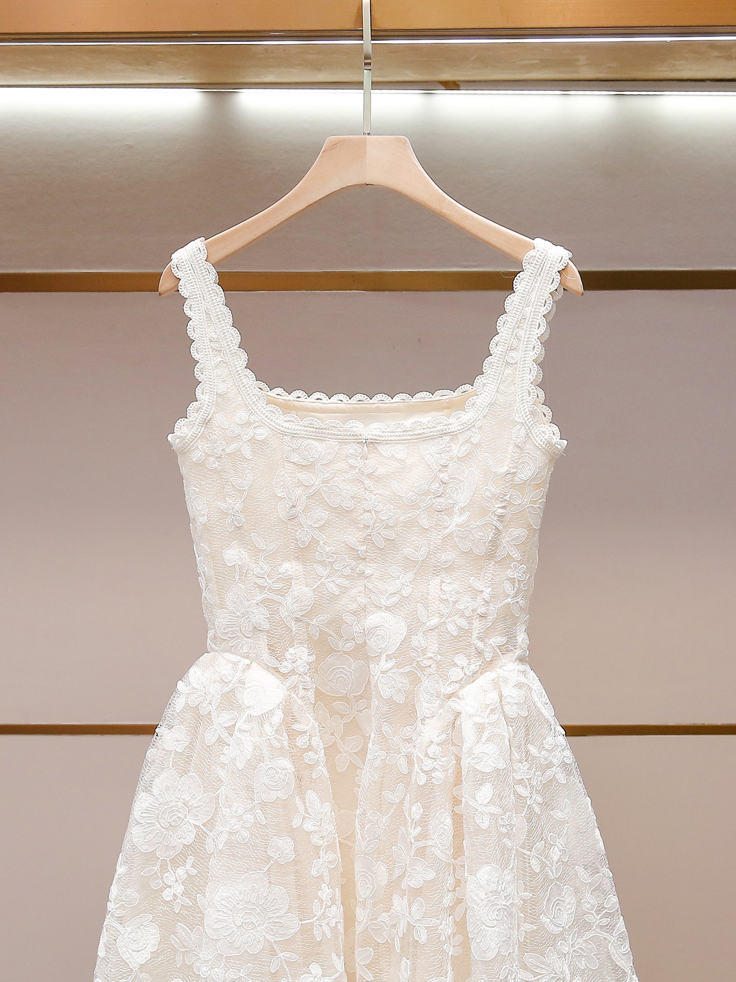 Grace Lace A-Line Dress