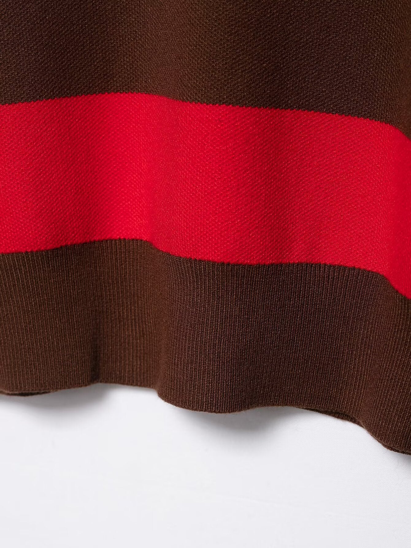 Heritage Stripe Polo Knit Top - Midnight Sky