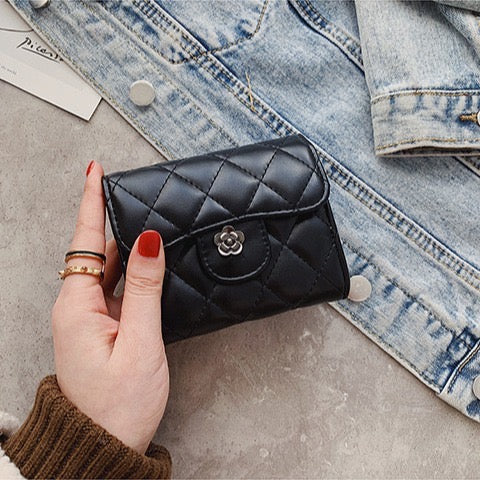Timeless Camellia Flap Wallet