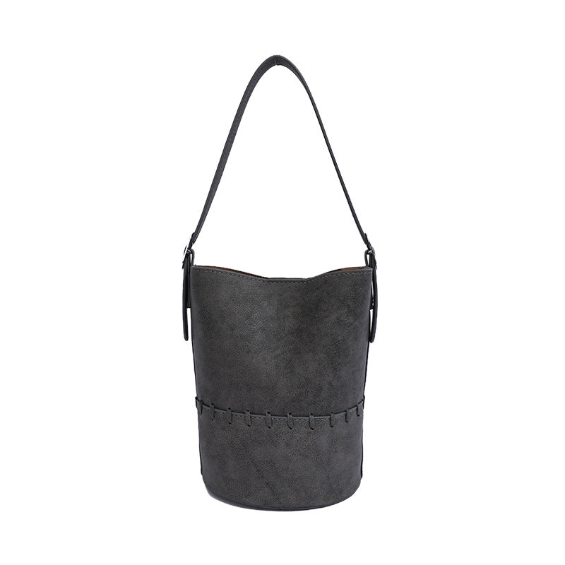 Macaron Dopamine Bucket Bag - Azure Blue