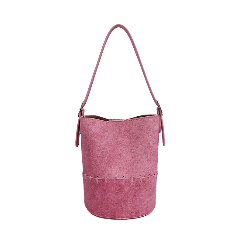 Macaron Dopamine Bucket Bag - Azure Blue