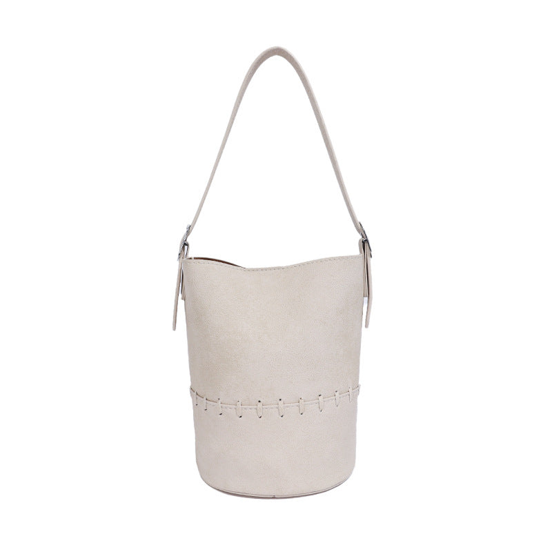 Macaron Dopamine Bucket Bag - Azure Blue