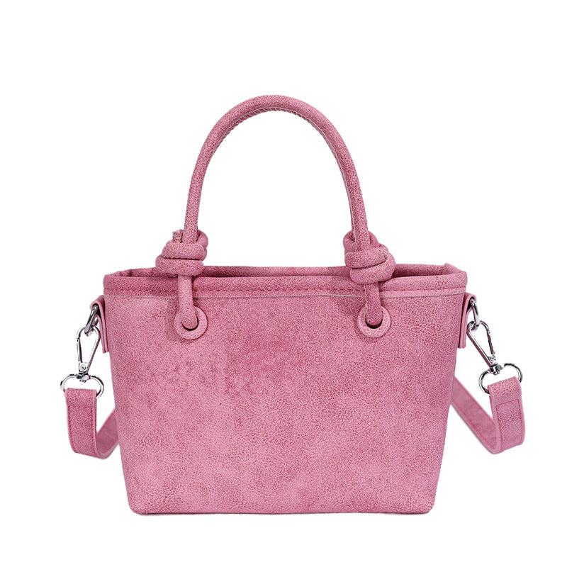 Macaron Dopamine Tote Bag - Charcoal Black
