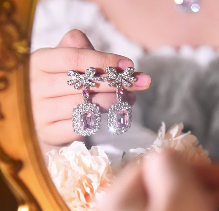 Majestic Pink Diamond Earrings