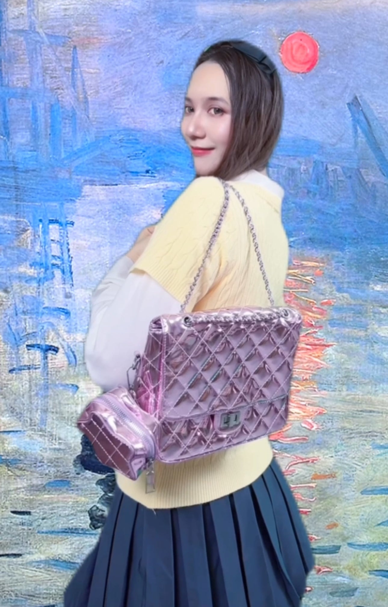 Metallic Muse Backpack