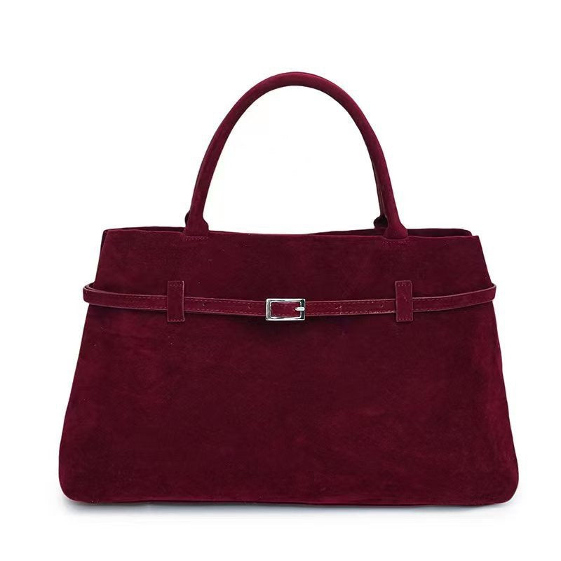 Metropolitan Suede Tote