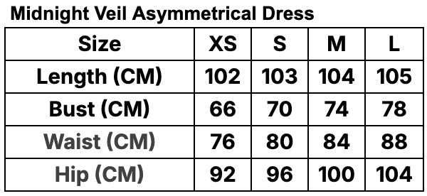 Midnight Veil Asymmetrical Dress - Mocha Noir