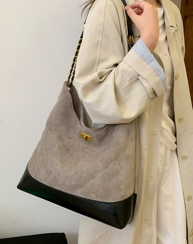 Amalfi Suede Carryall