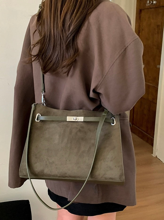 Champs-Élysées Suede Tote