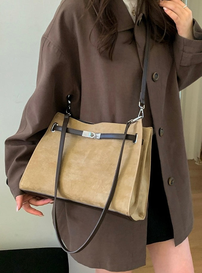 Champs-Élysées Suede Tote