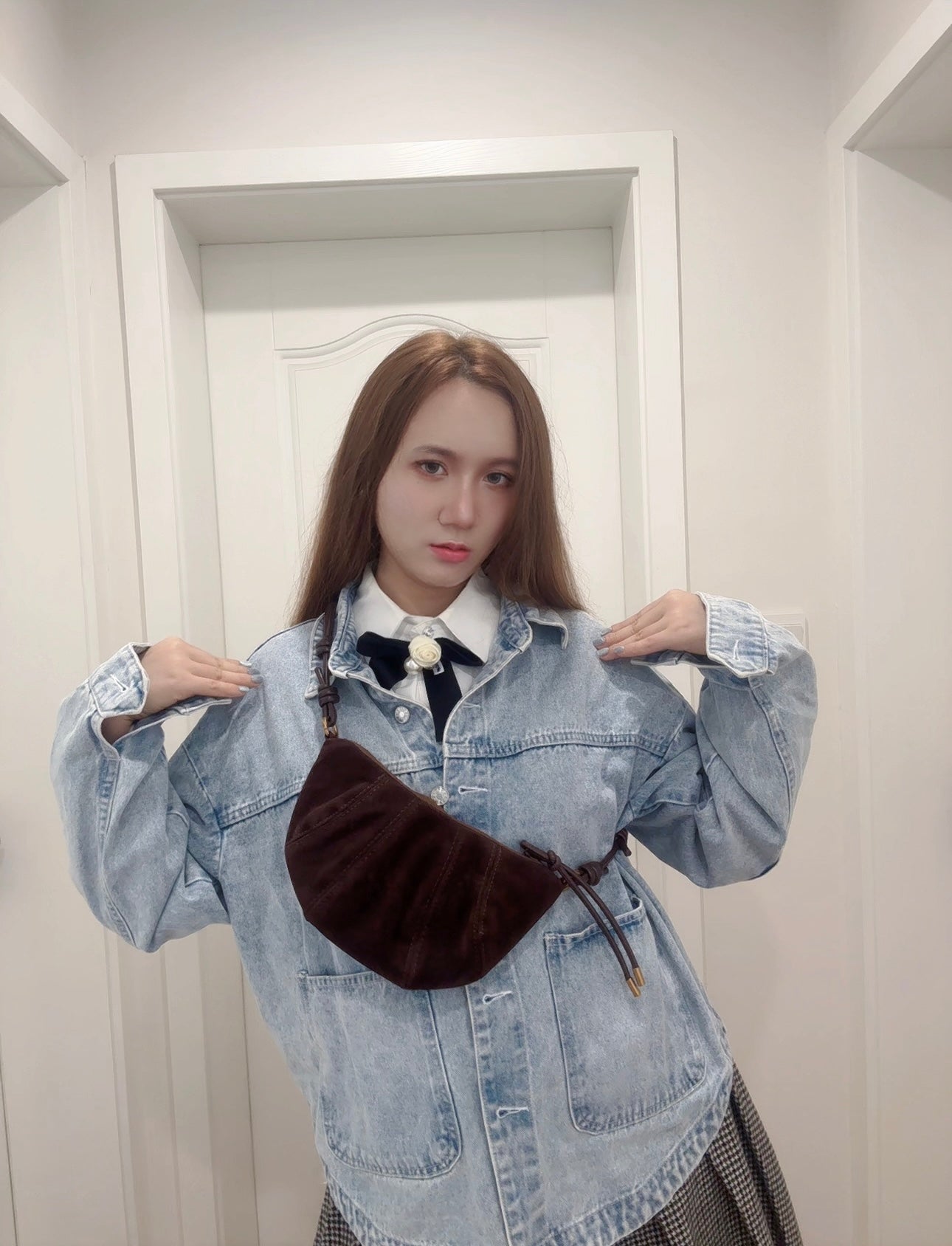 Parisian Croissant Bag