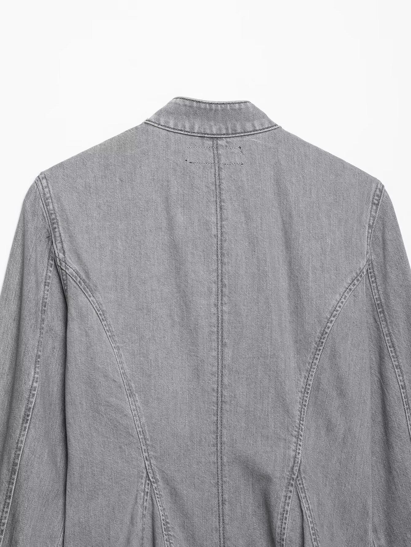 Modern Oriental Denim Jacket