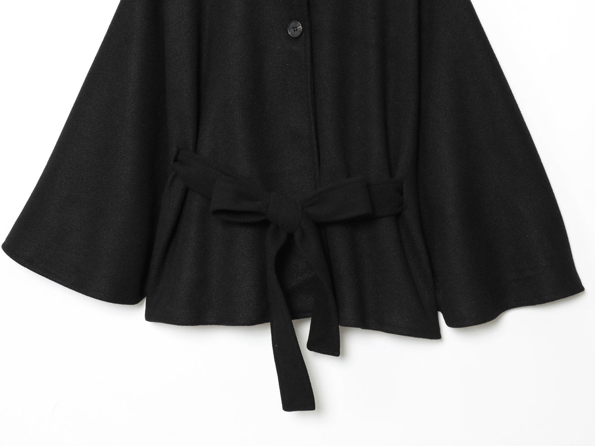 Modern Grace Cape Jacket - Cream White