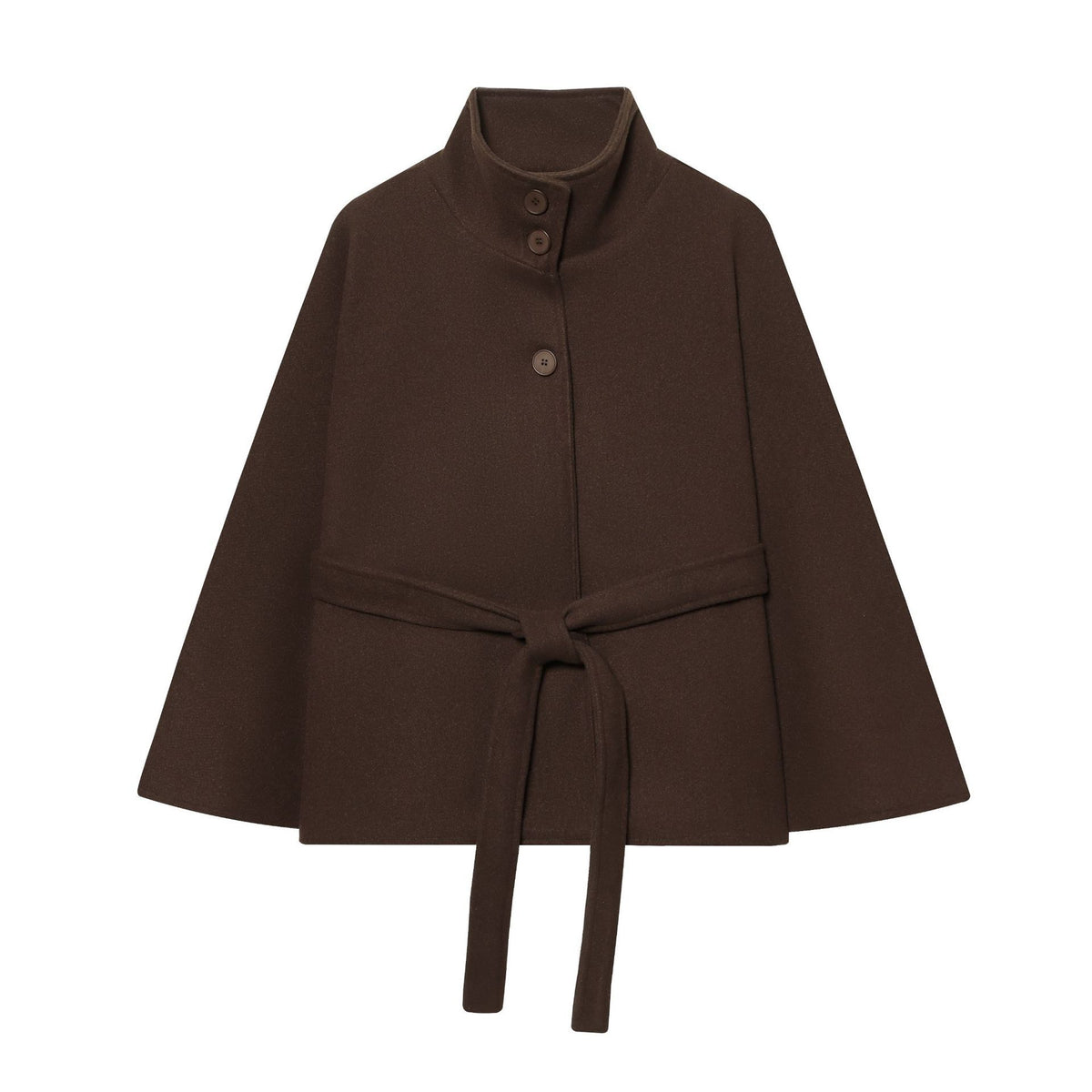 Modern Grace Cape Jacket - Cream White