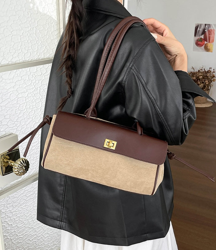 Modern Vintage Shoulder Bag - Blanc Beige